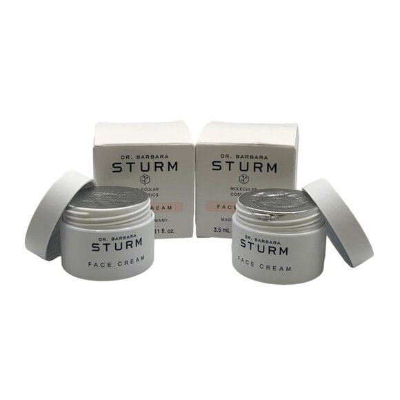 2X Dr. Barbara Strum Face Cream - 0.11oz / 3.5ml each New in Box - Picture 2 of 3
